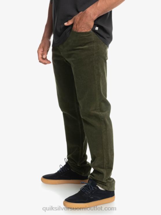 Quiksilver D6JJ1549 miehet rypäleen lehtiä kracker cord vakosamettihousut
