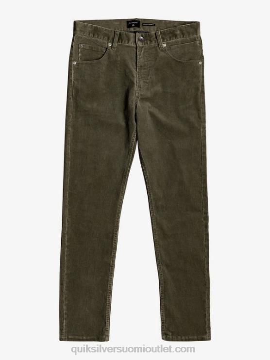 Quiksilver D6JJ1606 miehet kalamata kracker suorat vakosamettihousut