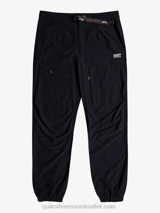 Quiksilver D6JJ1847 miehet musta merenpohjan lastihousut