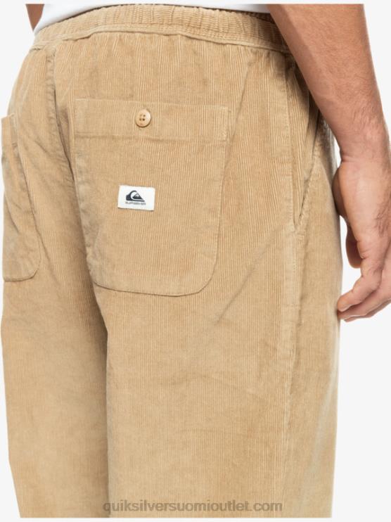 Quiksilver D6JJ920 miehet plage cord beach cruiser vakosamettihousut