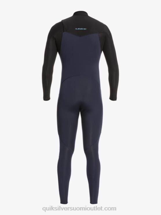 Quiksilver D6JJ1278 miehet tumma laivastonsininen/musta 3/2 päivittäistä istuntoa rinnassa vetoketjullinen märkäpuku