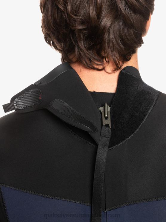Quiksilver D6JJ927 miehet tumma laivastonsininen/musta 3/2 päivittäistä käyttökertaa, selkävetoketjullinen märkäpuku