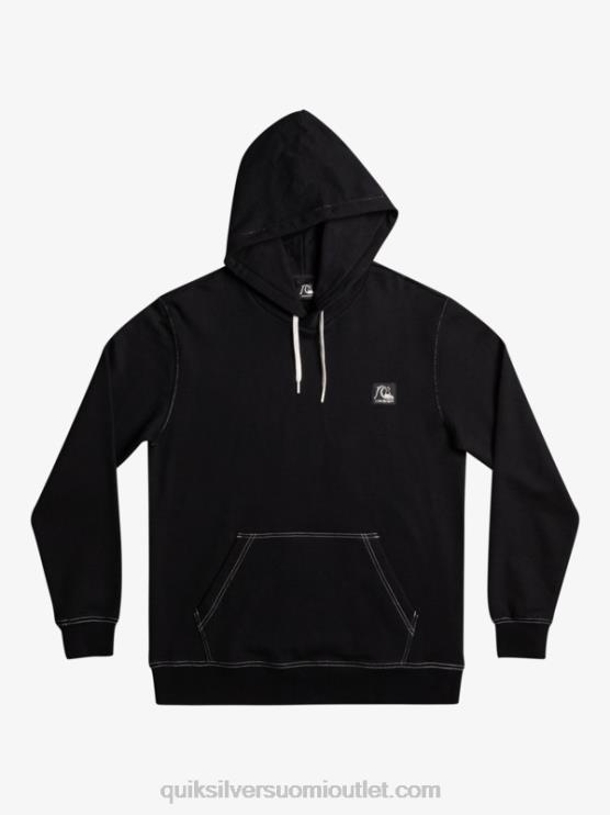 Quiksilver D6JJ1033 miehet musta alkuperäinen huppari