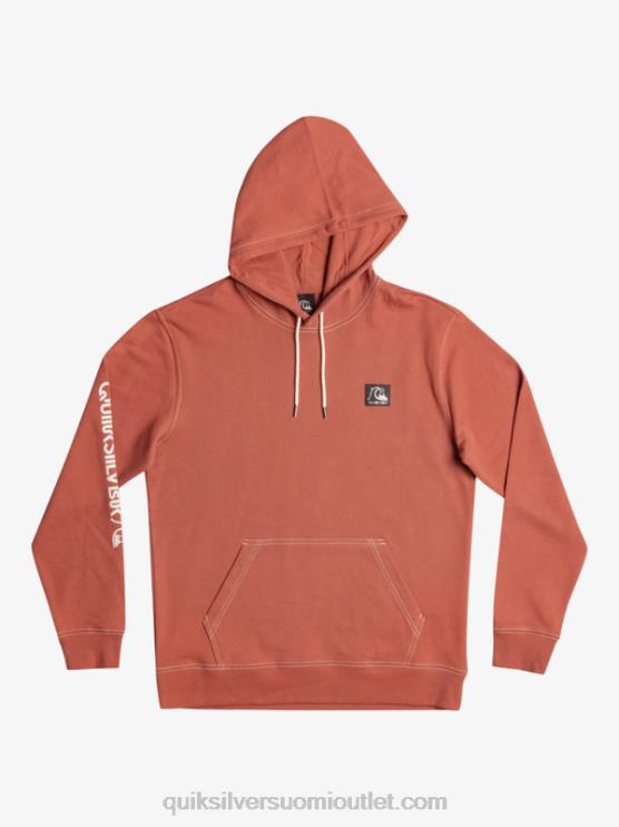 Quiksilver D6JJ1034 miehet marsala alkuperäinen huppari