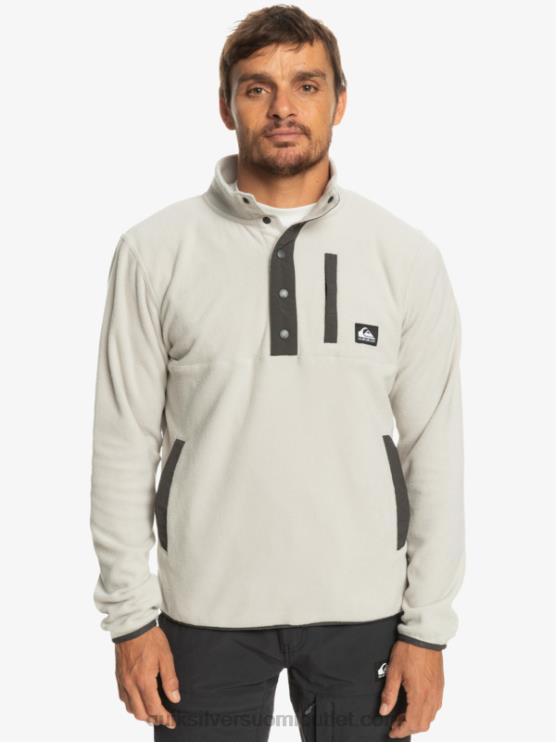 Quiksilver D6JJ1039 miehet harmaa violetti ei määränpäätä fleecepuseroa