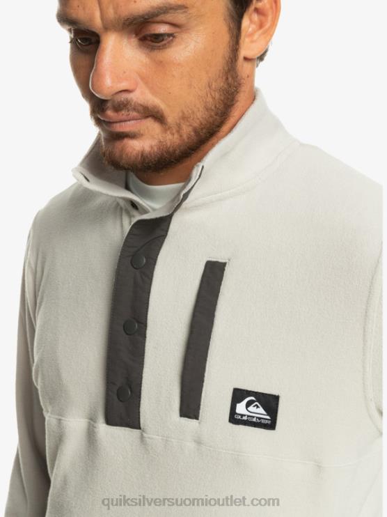 Quiksilver D6JJ1039 miehet harmaa violetti ei määränpäätä fleecepuseroa