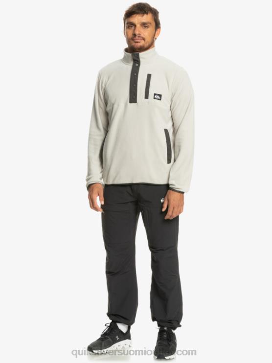 Quiksilver D6JJ1039 miehet harmaa violetti ei määränpäätä fleecepuseroa