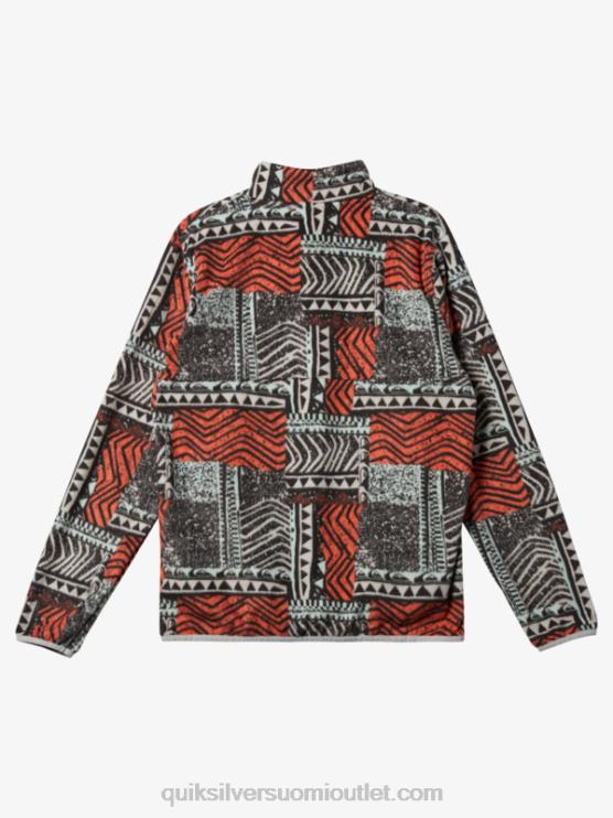 Quiksilver D6JJ1041 miehet tuore lohi puhallettu ulos ei määränpäätä fleecepuseroa