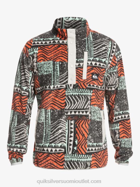 Quiksilver D6JJ1041 miehet tuore lohi puhallettu ulos ei määränpäätä fleecepuseroa