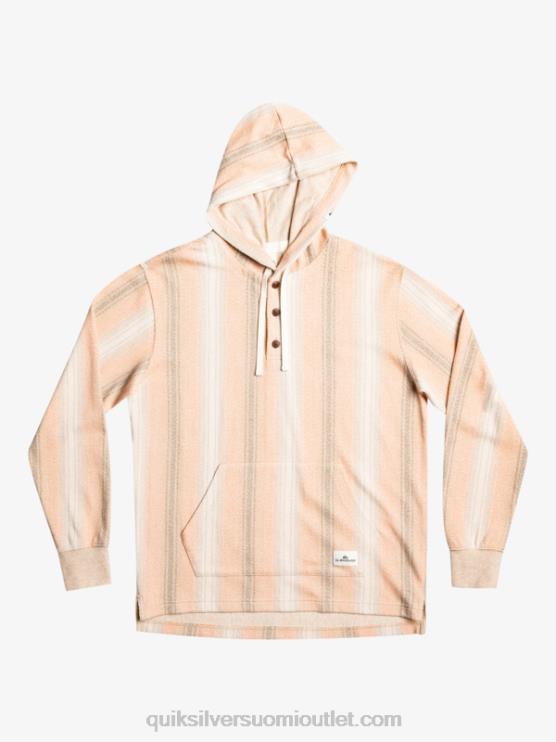 Quiksilver D6JJ1097 miehet praliini baja-raita baja henley huppari