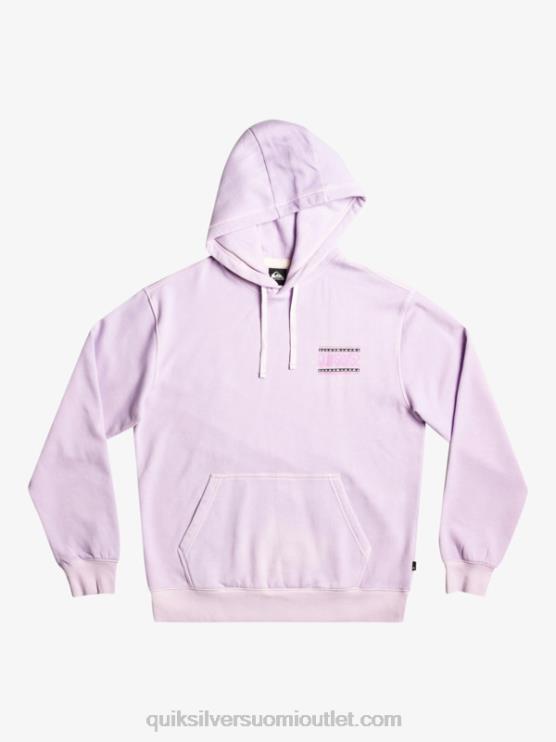 Quiksilver D6JJ1356 miehet pastelli lila neon laatta huppari