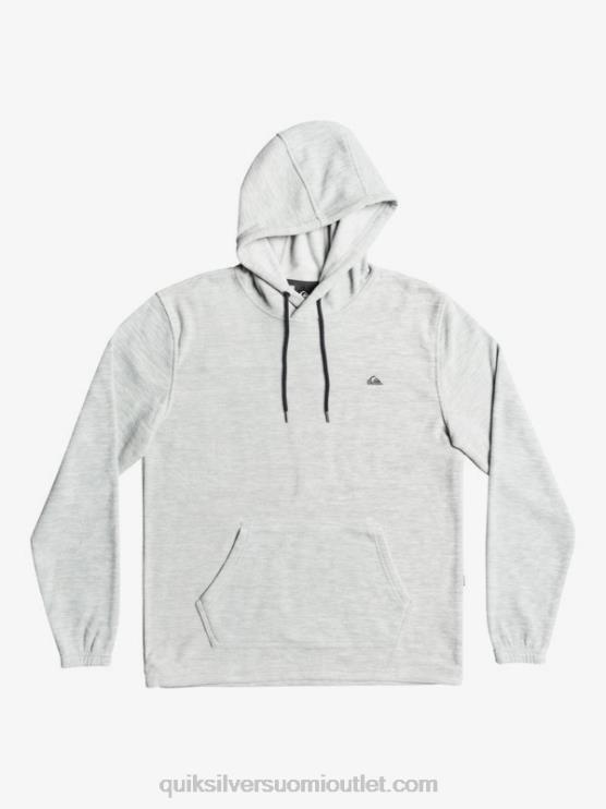 Quiksilver D6JJ1490 miehet vaaleanharmaa kanerva välttämättömät huppari