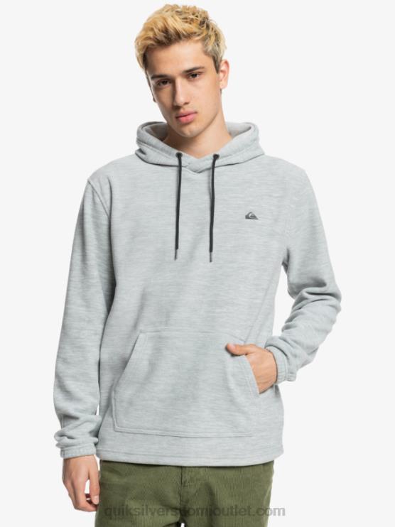 Quiksilver D6JJ1490 miehet vaaleanharmaa kanerva välttämättömät huppari