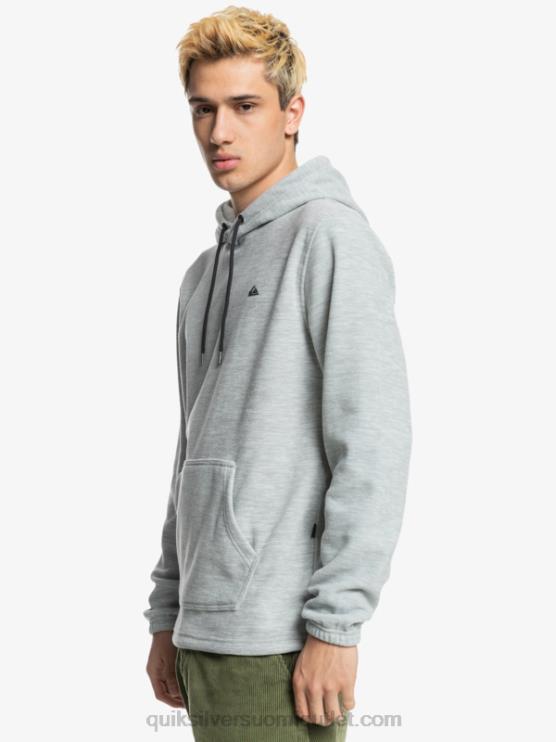 Quiksilver D6JJ1490 miehet vaaleanharmaa kanerva välttämättömät huppari