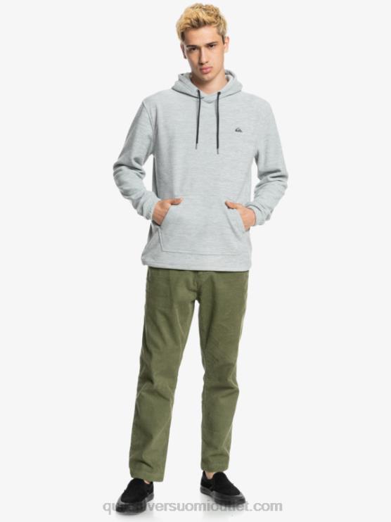 Quiksilver D6JJ1490 miehet vaaleanharmaa kanerva välttämättömät huppari
