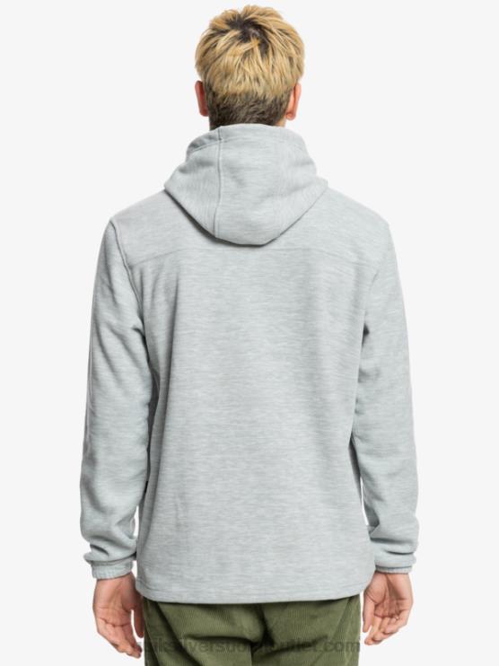 Quiksilver D6JJ1490 miehet vaaleanharmaa kanerva välttämättömät huppari