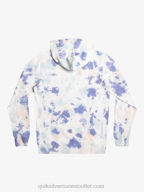 Quiksilver D6JJ1502 miehet persikkapiiska samea tie dye samea solmittava huppari