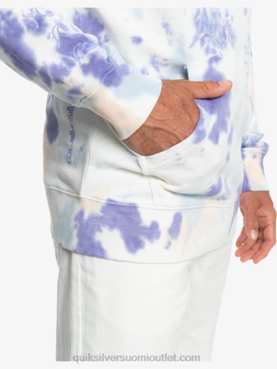 Quiksilver D6JJ1502 miehet persikkapiiska samea tie dye samea solmittava huppari