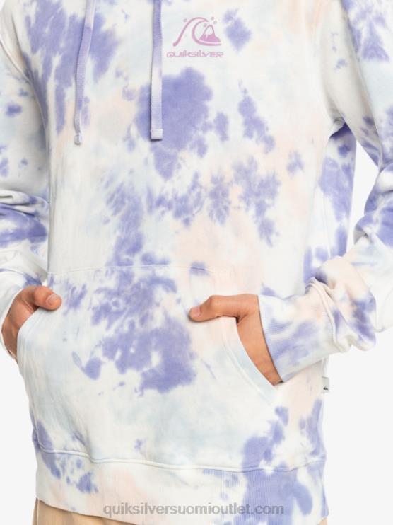 Quiksilver D6JJ1502 miehet persikkapiiska samea tie dye samea solmittava huppari