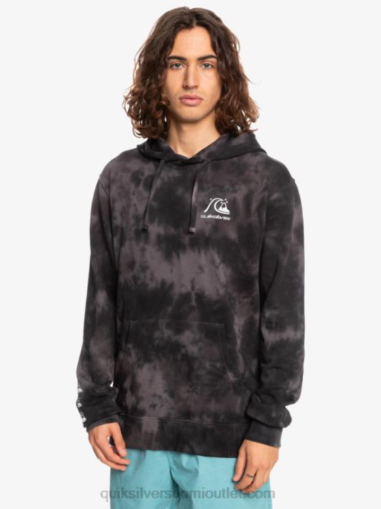 Quiksilver D6JJ1503 miehet musta samea solmioväri samea solmittava huppari