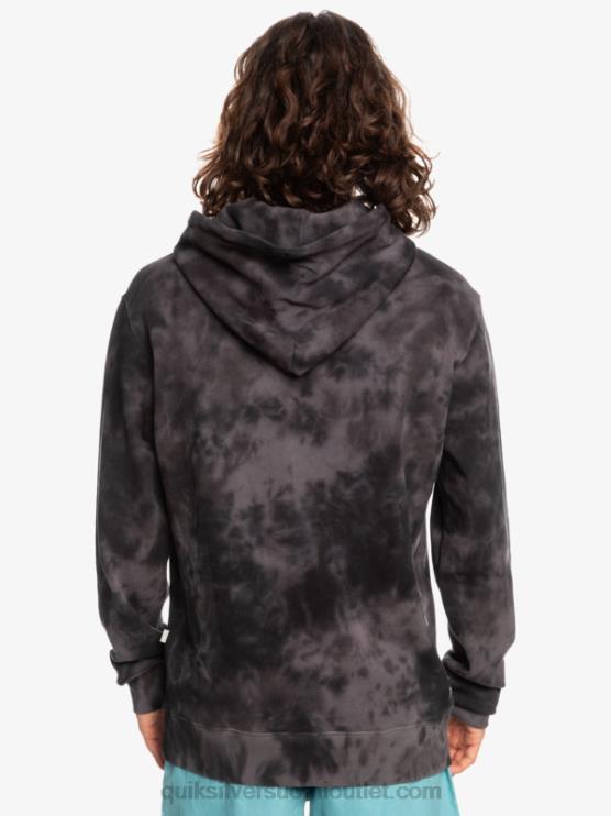 Quiksilver D6JJ1503 miehet musta samea solmioväri samea solmittava huppari