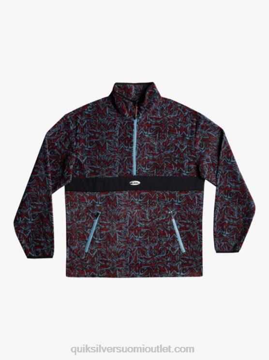 Quiksilver D6JJ1562 miehet provencelainen sininen saturn Saturn puolivetoketjullinen fleece