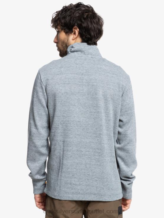 Quiksilver D6JJ1800 miehet vaaleanharmaa kanerva waterman pointurf zip pilkakaulainen collegepaita