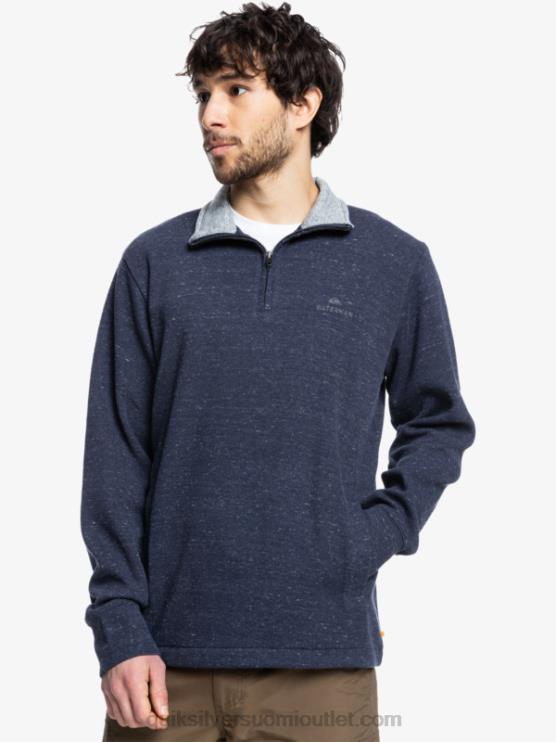 Quiksilver D6JJ1801 miehet laivastonsininen bleiseri kanerva waterman pointurf zip pilkakaulainen collegepaita
