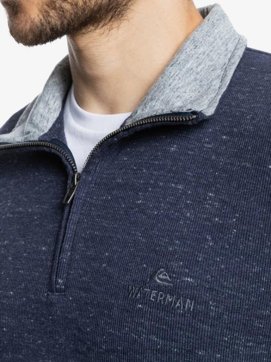 Quiksilver D6JJ1801 miehet laivastonsininen bleiseri kanerva waterman pointurf zip pilkakaulainen collegepaita