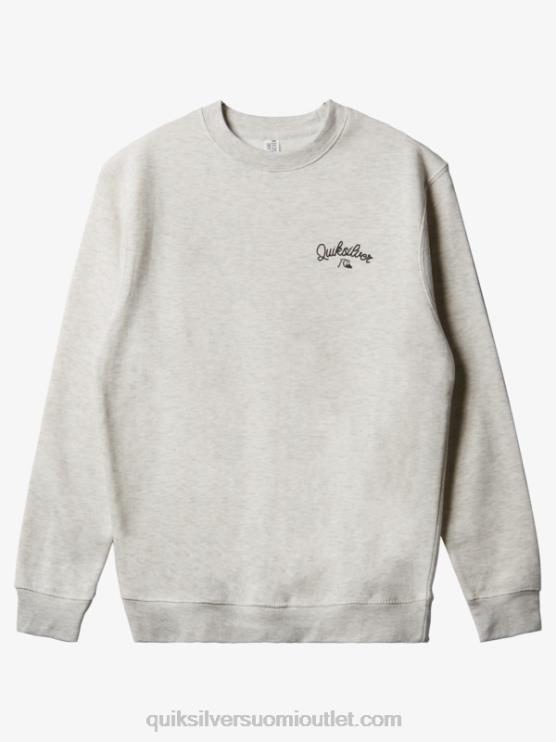 Quiksilver D6JJ1803 miehet kaurapuuro kanerva uusi estate crewneck collegepaita