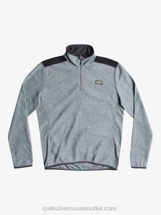 Quiksilver D6JJ1879 miehet kanervanharmaa aker Quarter fleece -villapaita