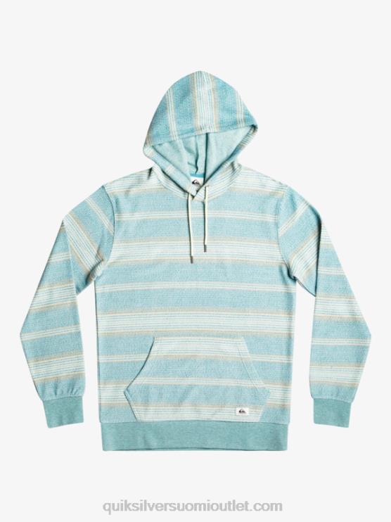 Quiksilver D6JJ581 miehet Brittanyn sininen otway-raita upea otway-huppari