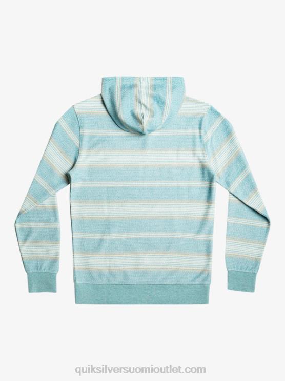 Quiksilver D6JJ581 miehet Brittanyn sininen otway-raita upea otway-huppari