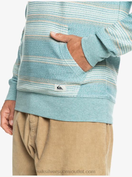 Quiksilver D6JJ581 miehet Brittanyn sininen otway-raita upea otway-huppari