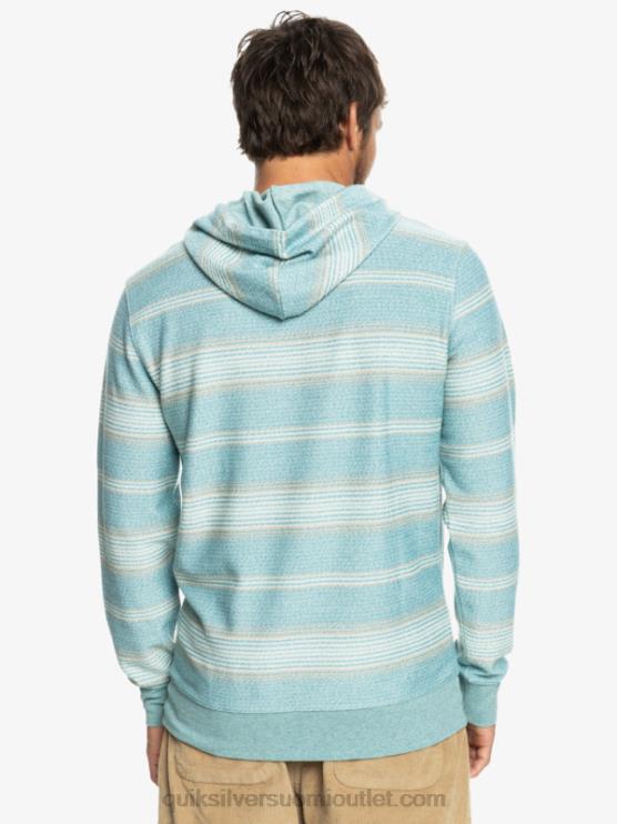 Quiksilver D6JJ581 miehet Brittanyn sininen otway-raita upea otway-huppari