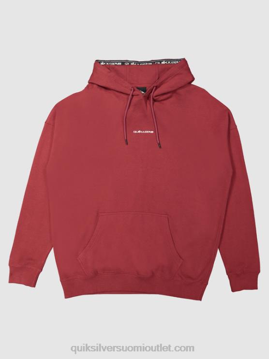 Quiksilver x Stab D6JJ1804 miehet rubiiniviini huppari
