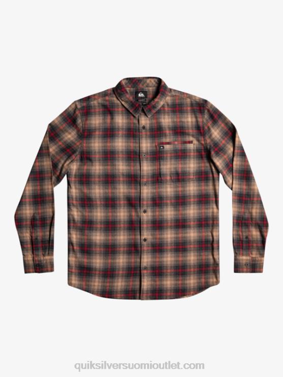 Quiksilver D6JJ1049 miehet rubiiniviinikramondi cramond stretch pitkähihainen paita