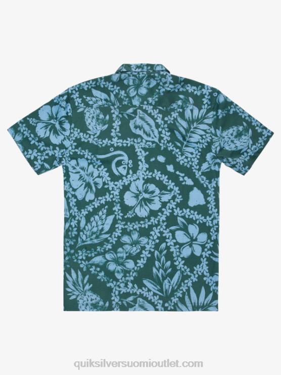 Quiksilver D6JJ1108 miehet savu mänty saapuminen lei vesimies saapumislei lyhythihainen paita