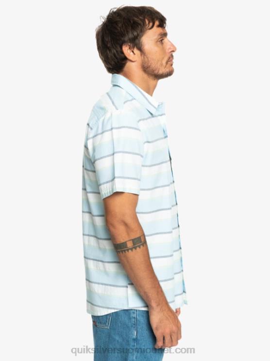Quiksilver D6JJ1206 miehet valkoinen cali auringonnousu 231 cali sunrise lyhythihainen paita