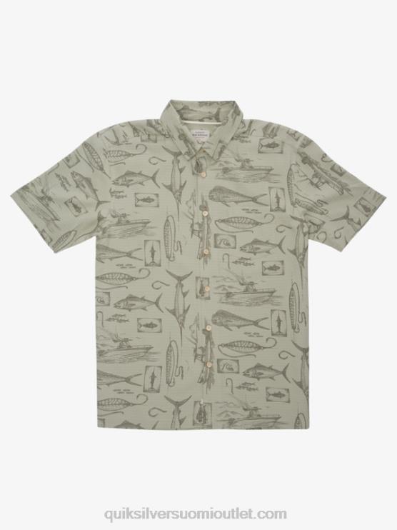 Quiksilver D6JJ1217 miehet tea slack line Waterman slack line lyhythihainen paita