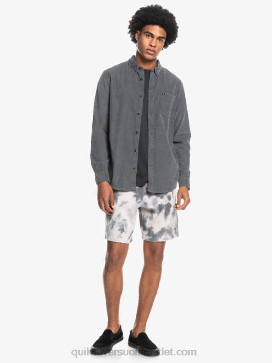 Quiksilver D6JJ1223 miehet rautaportti smoke trail pitkähihainen paita
