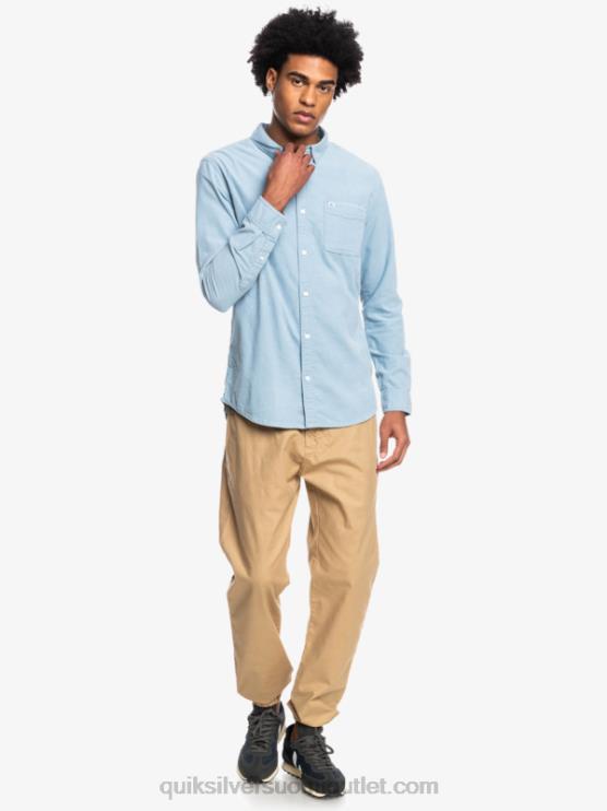 Quiksilver D6JJ1225 miehet ashley sininen smoke trail pitkähihainen paita