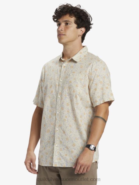 Quiksilver D6JJ1232 miehet koivun täyteläinen nukka pehmeä fuzz lyhythihainen paita