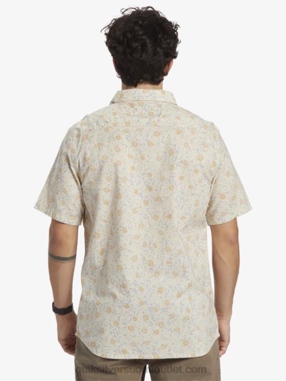 Quiksilver D6JJ1232 miehet koivun täyteläinen nukka pehmeä fuzz lyhythihainen paita