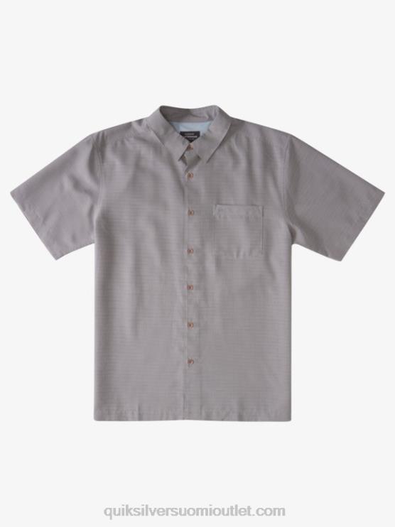 Quiksilver D6JJ1301 miehet piikiviharmaa centinella Waterman centinela premium ryppyjä ehkäisevä paita