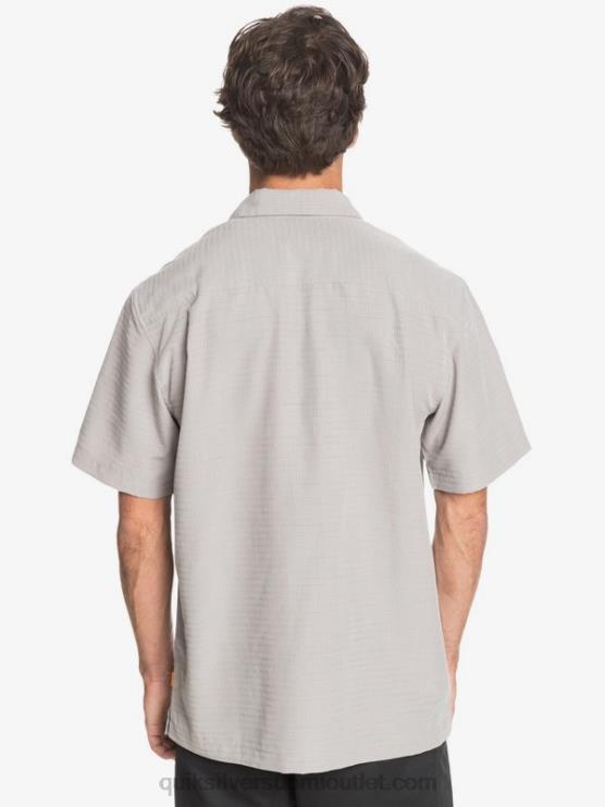 Quiksilver D6JJ1301 miehet piikiviharmaa centinella Waterman centinela premium ryppyjä ehkäisevä paita