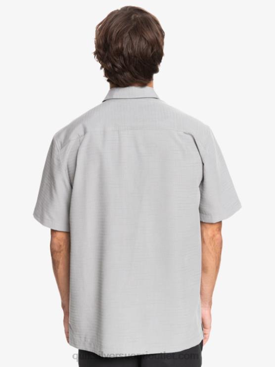 Quiksilver D6JJ1301 miehet piikiviharmaa centinella Waterman centinela premium ryppyjä ehkäisevä paita