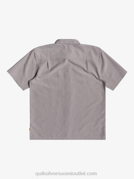Quiksilver D6JJ1301 miehet piikiviharmaa centinella Waterman centinela premium ryppyjä ehkäisevä paita