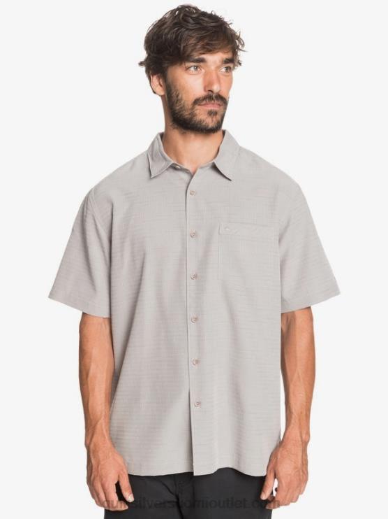 Quiksilver D6JJ1301 miehet piikiviharmaa centinella Waterman centinela premium ryppyjä ehkäisevä paita