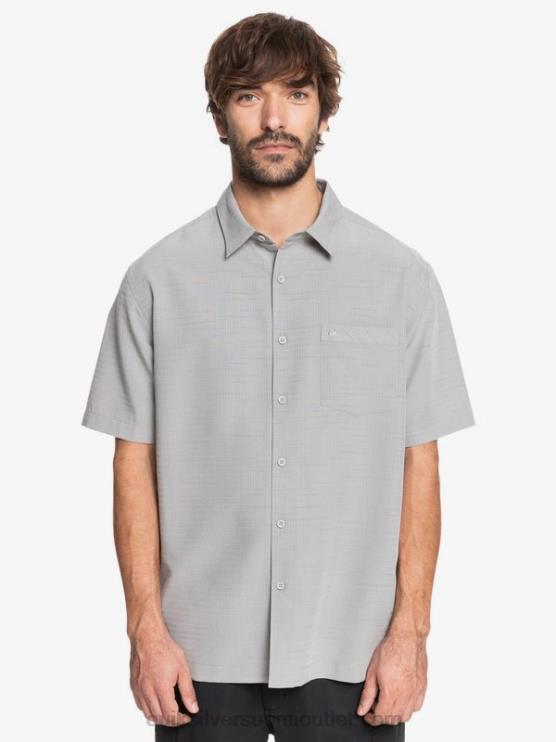 Quiksilver D6JJ1301 miehet piikiviharmaa centinella Waterman centinela premium ryppyjä ehkäisevä paita